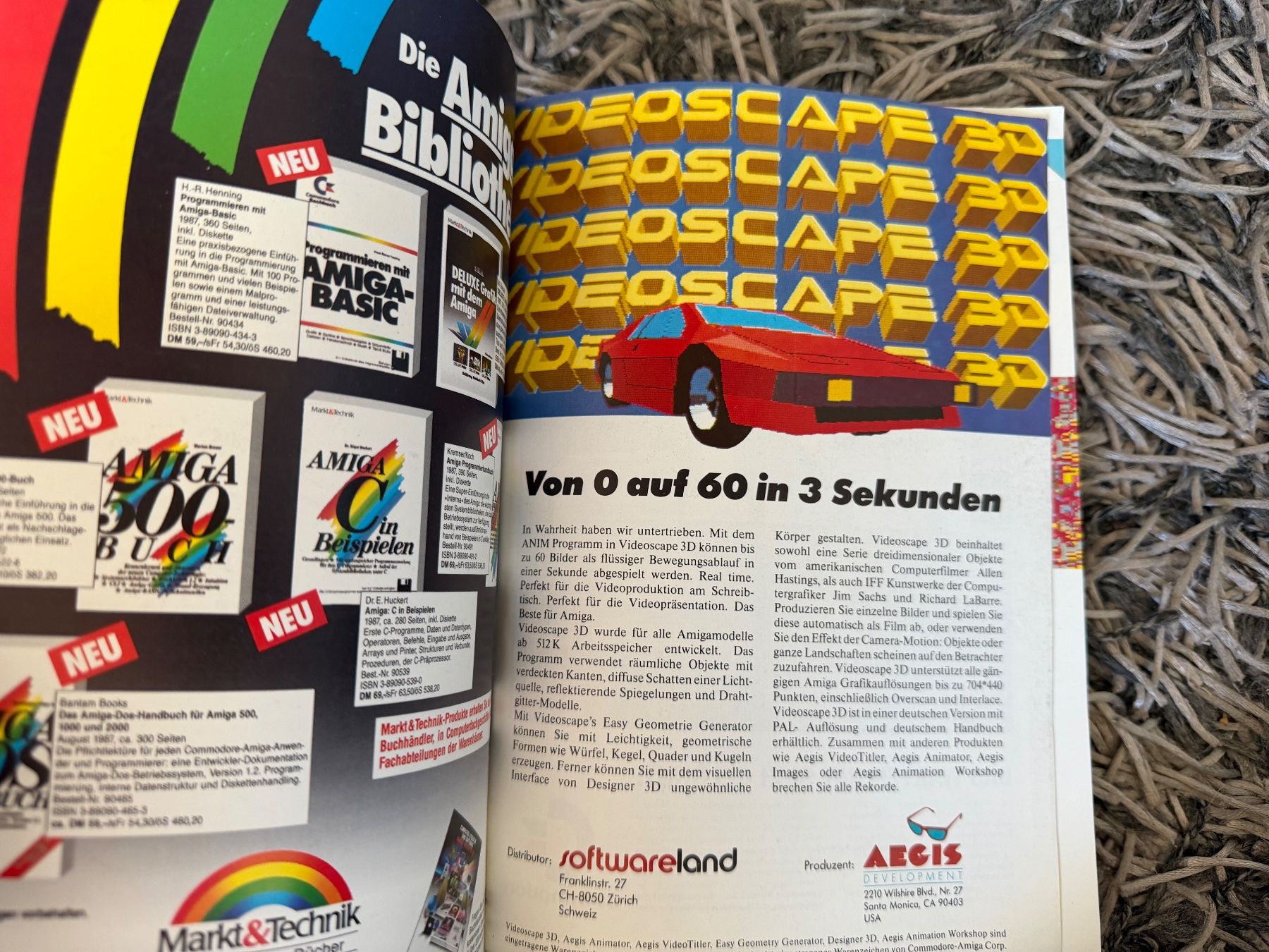 Libri: Amiga Katalog 1987/88 – Usato da Adliswil venduto da synchrot 1