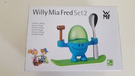 WMF Willy Mia Fred Set 2 - Lustiger  Eierbecher