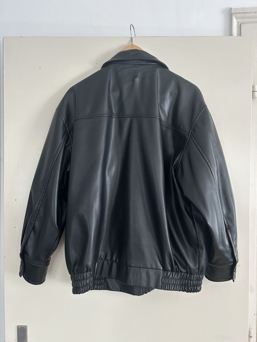 Stradivarius Giacche: Bomber Lederjacke Grösse M Kunstleder Stradivarius – Usato da Aarau venduto da maili99 2