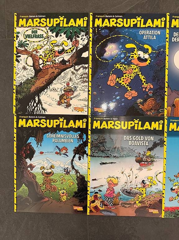 Comics: 8 Bücher Marsupilami – Neu und originalverpackt aus Egg b. Zürich von Semmeli10 1