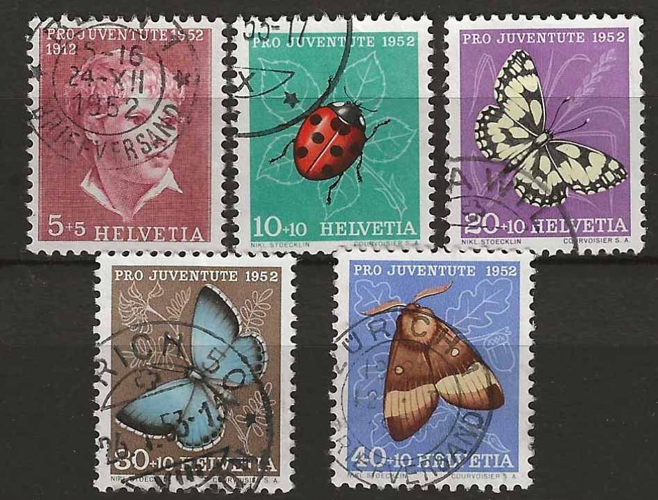 Tutti i francobolli: PJ052 - Pro Juventute 1952 obl. – Usato da Trélex venduto da Phil_Albert