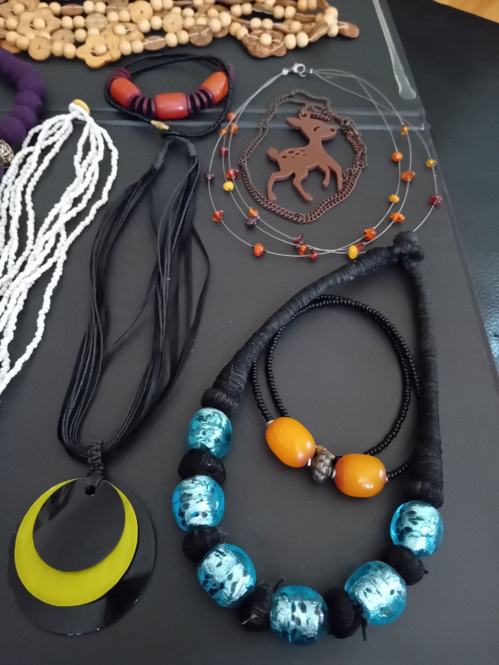 Autres bijoux: lotto di 14 collane – D'occasion à Biasca par Old_6blh 3