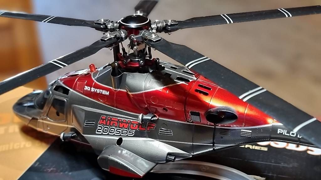 Modellismo RC: AIRWOLF 200SD5 – Usato da Unterengstringen venduto da Baldyman 1