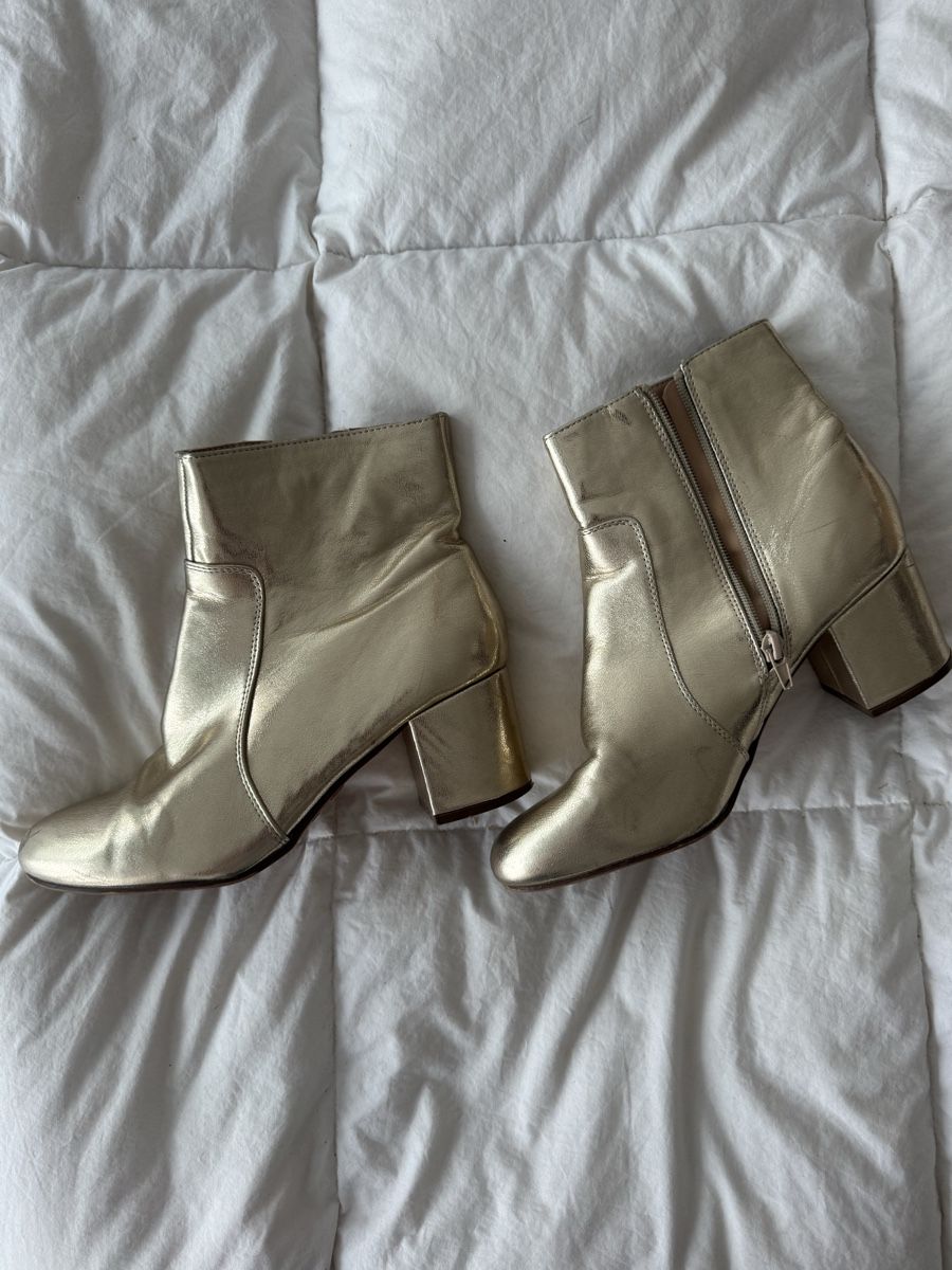 Anna Field Scarpe da donna: Boots dorées ANNA FIELD taille 40 – Difettoso da Genève venduto da lejardindesvetements