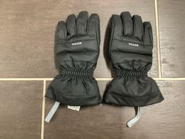Skihandschuhe Wedze 500 schwarz Grösse 14 Jahre