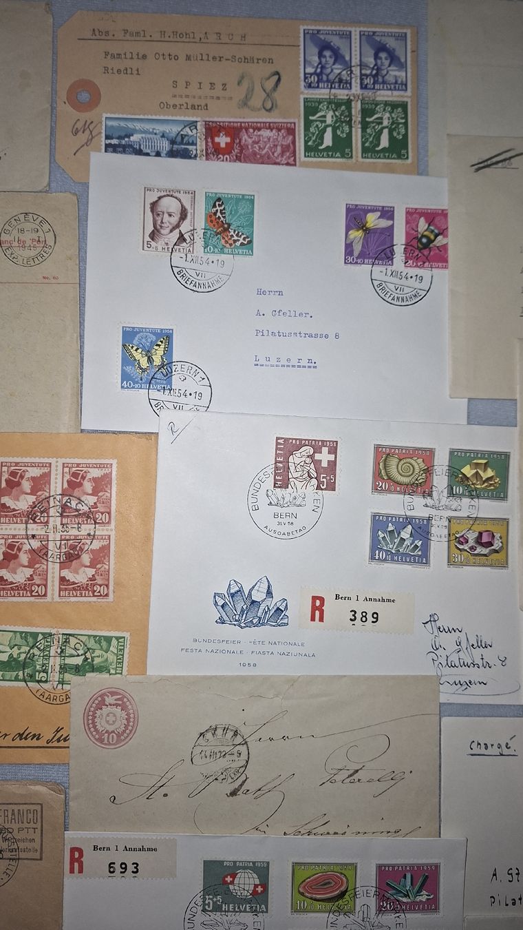 Tutti i francobolli: Lot Briefe div. – Usato da Balgach venduto da SIMEON27 3