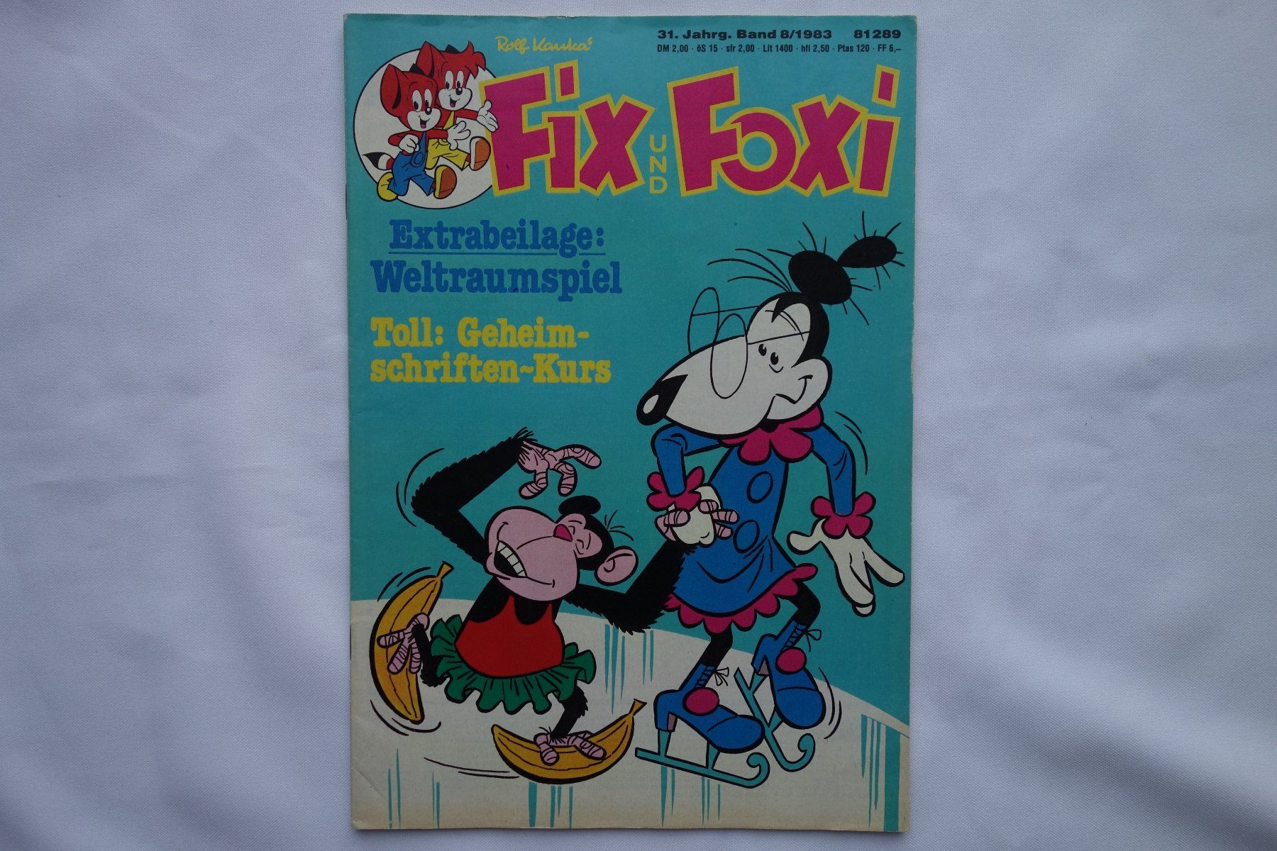 Comics: Fix und Foxi - Band 8/1983 - Gratis Versand ! – Gebraucht aus Luzern von ron_35