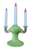 Puppenstube Kerzenständer Glas