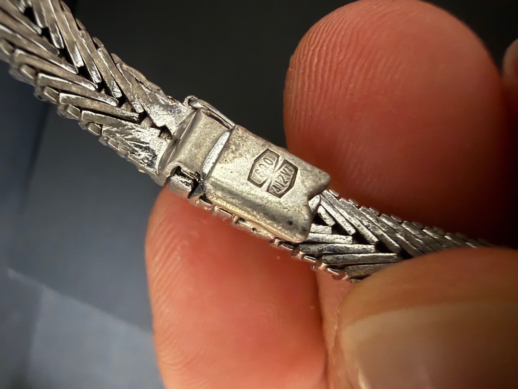 Bracciali & Braccialetti: Vintage Silber Armband mit Türkis 800 – Usato da Spiegel b. Bern venduto da Rogger72 2