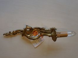 Wandleuchte Barock, Bronze