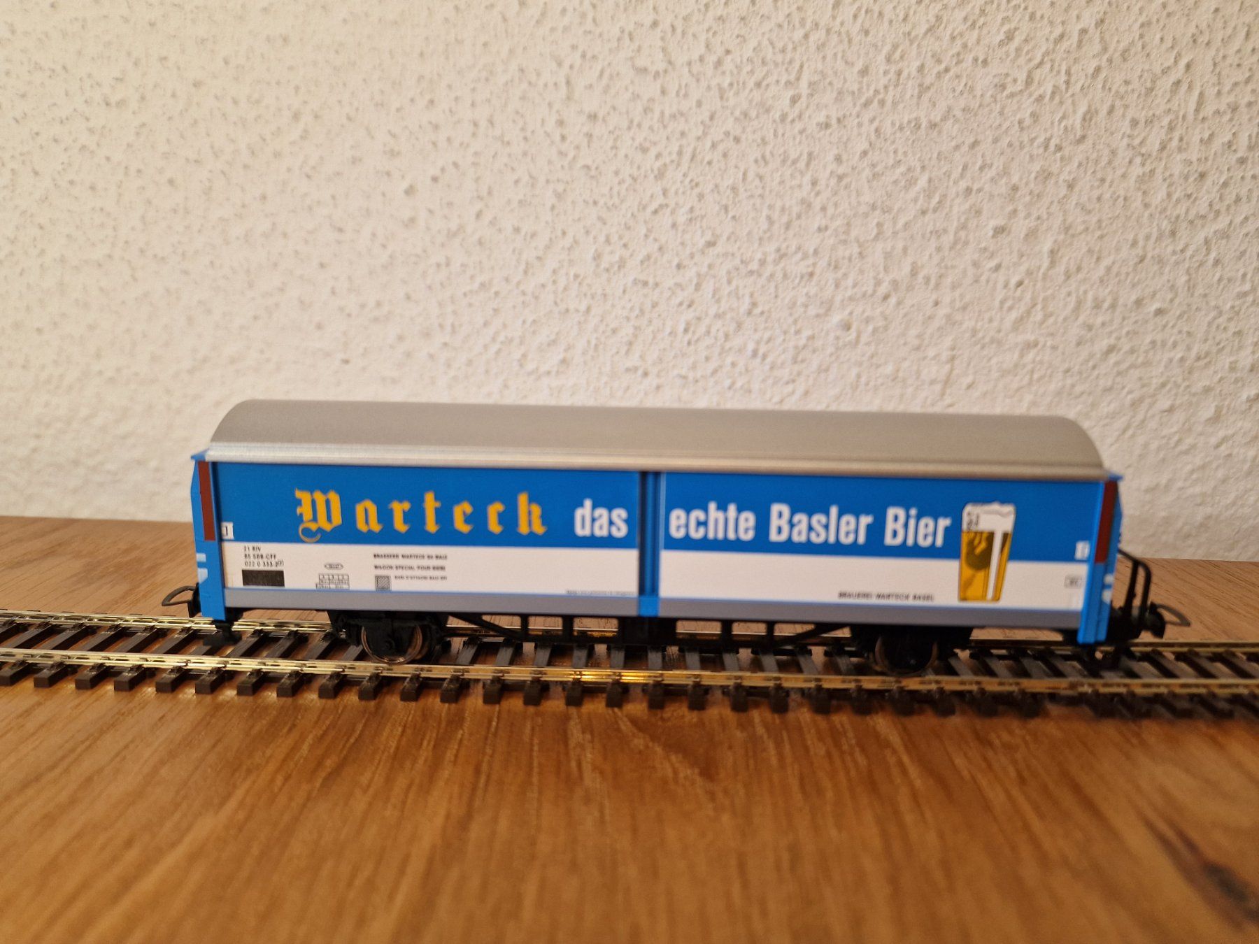 Fleischmann Modellini di ferrovie: SBB Warteck Güterwagen H0 – Usato da Matten b. Interlaken venduto da lor_hr9w 1