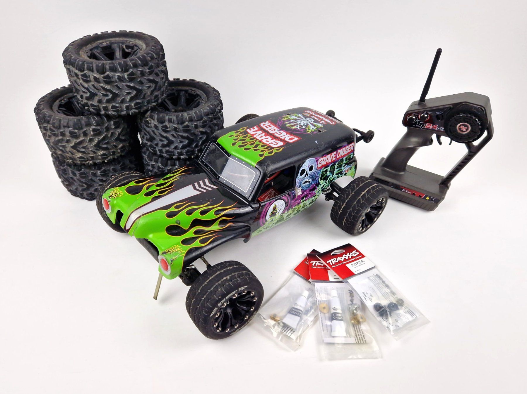 Traxxas Modellismo RC: Traxxas Monstertruck Slash "Gravedigger" – Usato da Basel venduto da Restwert_Basel