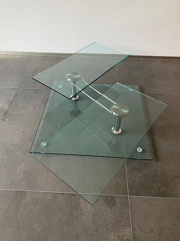 Tische: Table basse en verre  – Gebraucht aus Conthey von crittin1 3
