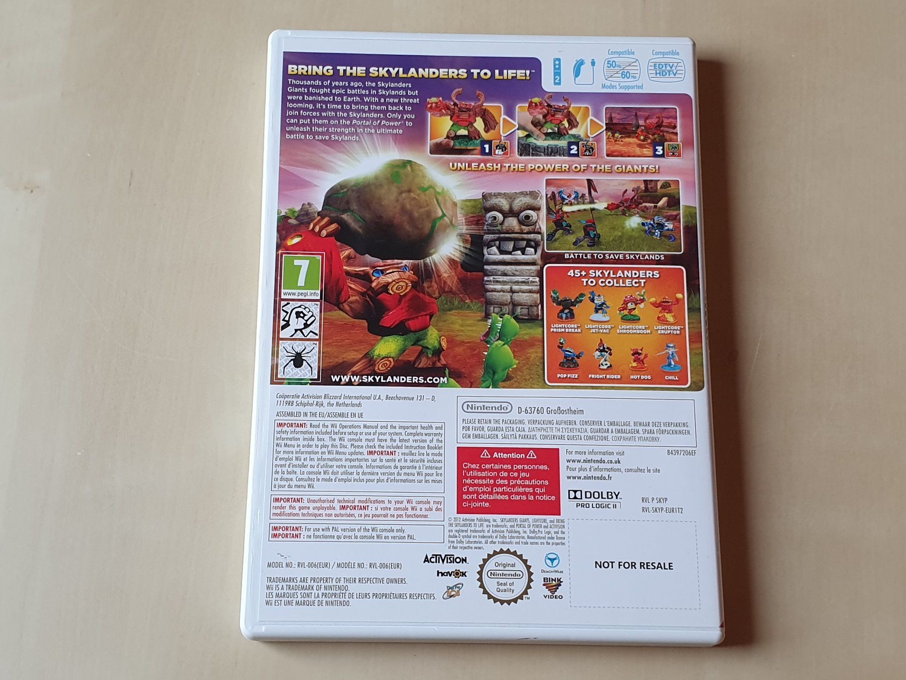 Nintendo Jeux: Skylanders Giants – D'occasion à Stansstad par collectorsshop 1