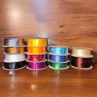 13 Rollen Satinkordel 2mm