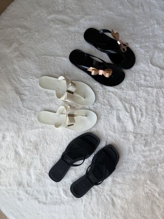 Schuhpaket - 3 Paar Flip Flops - Gr. 36