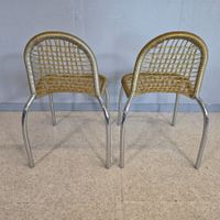 2x Stackable Chair Caimi Brevetti Italy. Stuhl Set Stapelbar