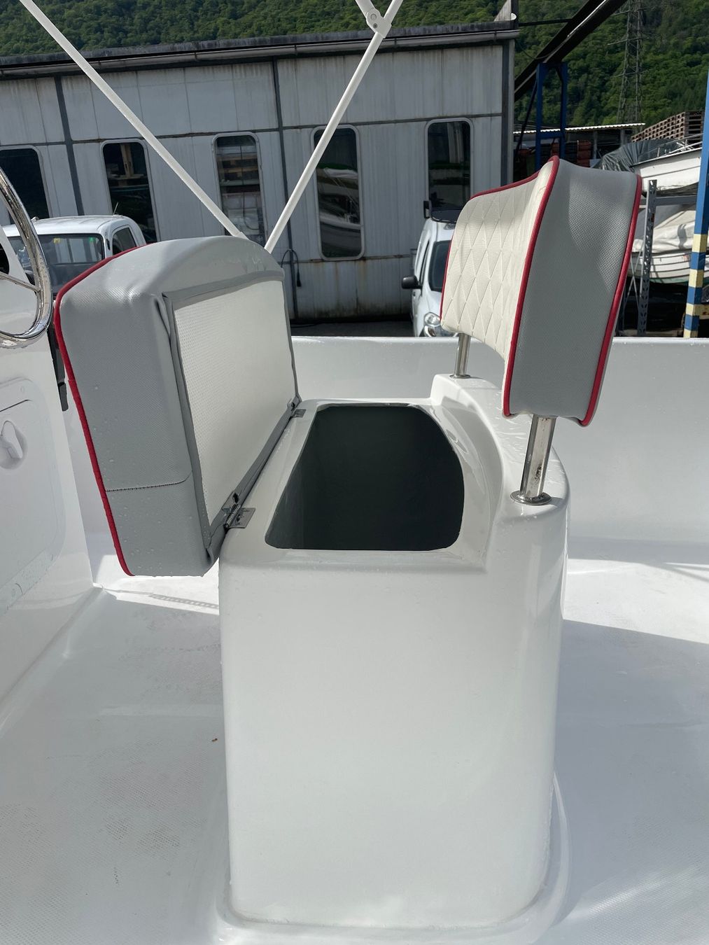 Selva Barche: Neues Open Boot mit 8 PS motor – Nuovo e nell'imballaggio originale da Quartino venduto da 5franc 7