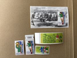 Rugby WM 1995 Südafrika Briefmarken 🇿🇦🏉🏆