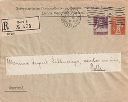 3 Rp. und 15 Rp. GS-Brief
