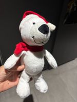 Peluche ours polaire de noel