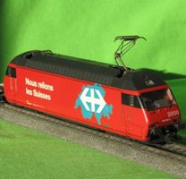SBB Re 4/4 460 035-9 märklin 34619 WIR VERBINDEN DIE S. 825*