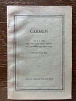Textbuch "Carmen" von Georges Bizet