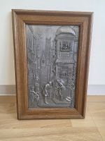 WMF Zinnbild relief mit Stadtansicht