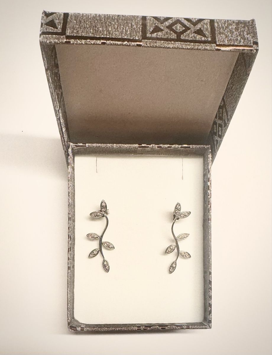 Orecchini pendenti & Orecchini a lobo: Elegante Silber Ohrringe – Usato da Obfelden venduto da dan_tvt5