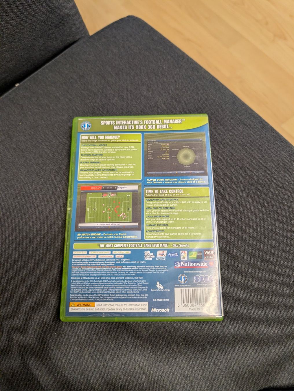Giochi: Football manager 2006 Microsoft Xbox 360 – Usato da Giubiasco venduto da Ticinerd 1