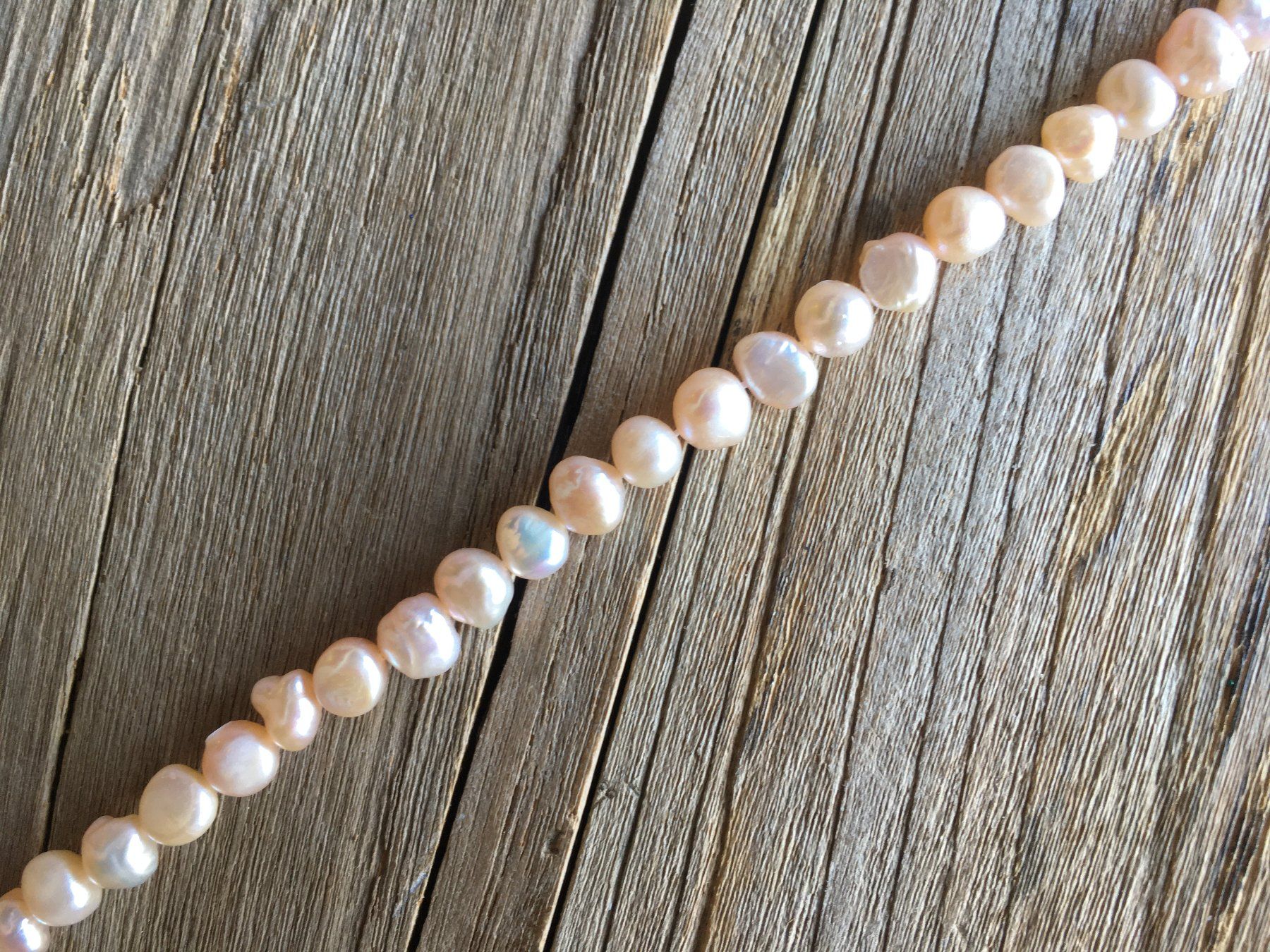 Catenine: SÜSSWASSERPERLEN  KETTENSTRANG  ROSA   LÄNGE 38cm – Nuovo e nell'imballaggio originale da Aesch ZH venduto da LiquidAktion 2