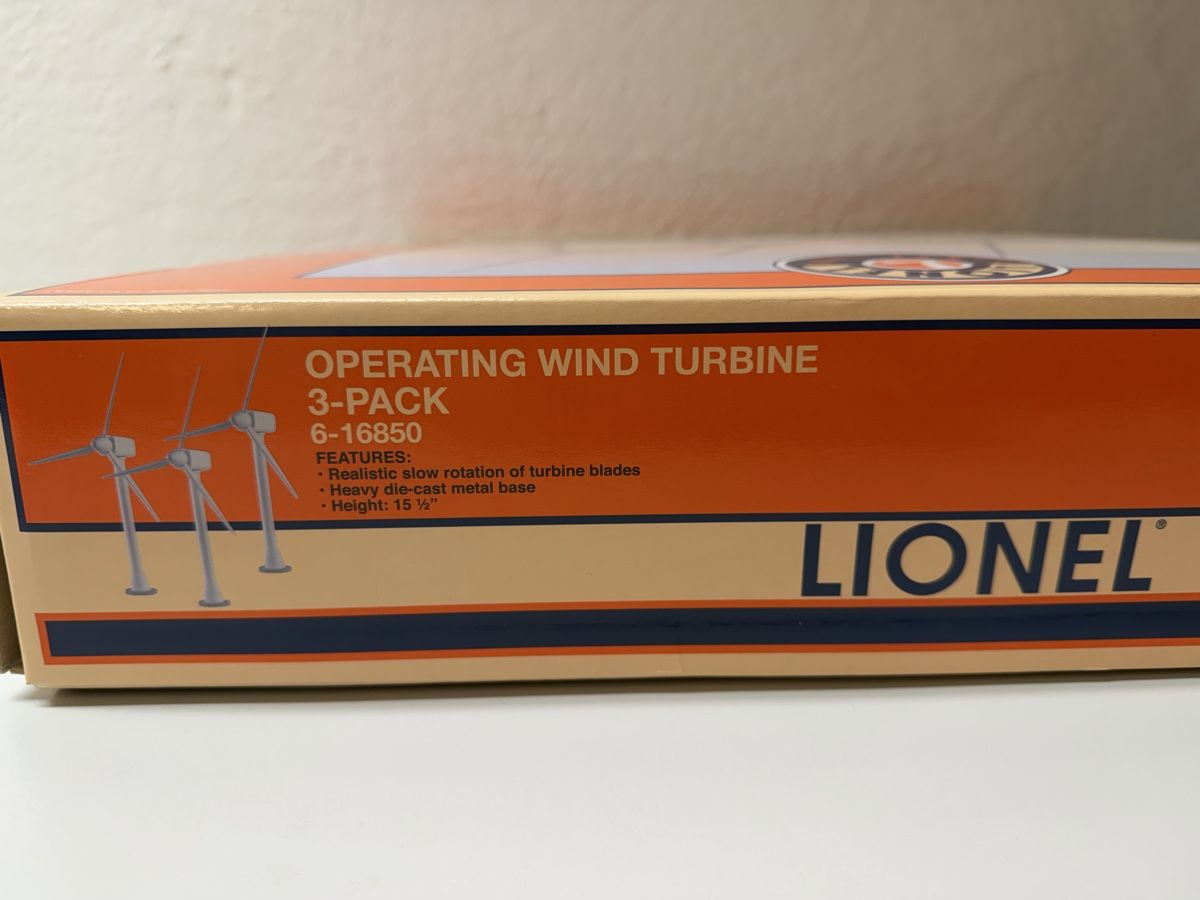 Lionel Modellini di ferrovie: 6-16850 Lionel Operating Wind Turbine 3-Pack – Nuovo e nell'imballaggio originale da Oensingen venduto da Krawa 2