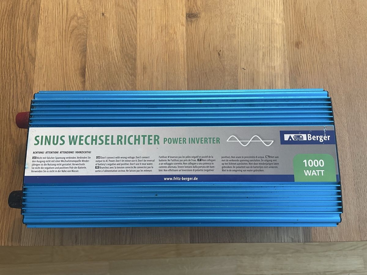 Onduleurs: Berger Sinuswechselrichter 1000W – D'occasion à Sargans par Brauchli.A