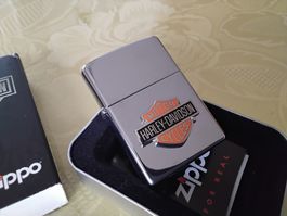 Zippo Harley-Davidson Bar&Shield-Logo! Neu und ungezündet!