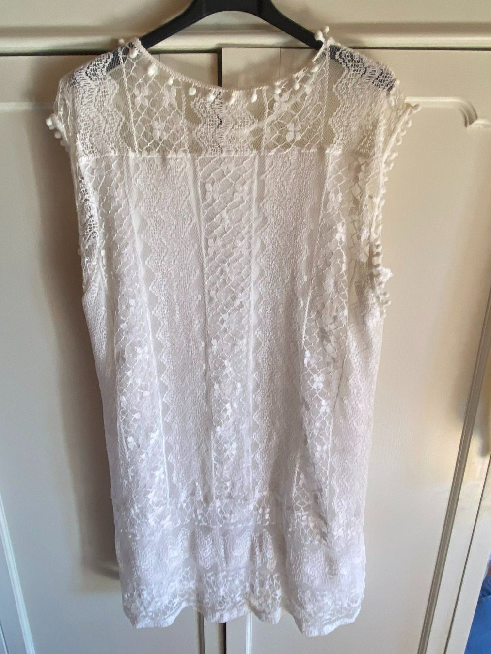 Vestiti: DAMEN SPITZENKLEID VINTAGE WEISS – Usato da Meienried venduto da ManuelaBoutique 6