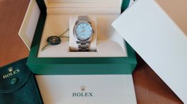Rolex Oyster Perpetual 36mm Tiffany dial Ref. 126000 NEW