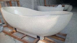 Badewanne Freistehende Terrazzo Stein Bad Wanne Spa Becken