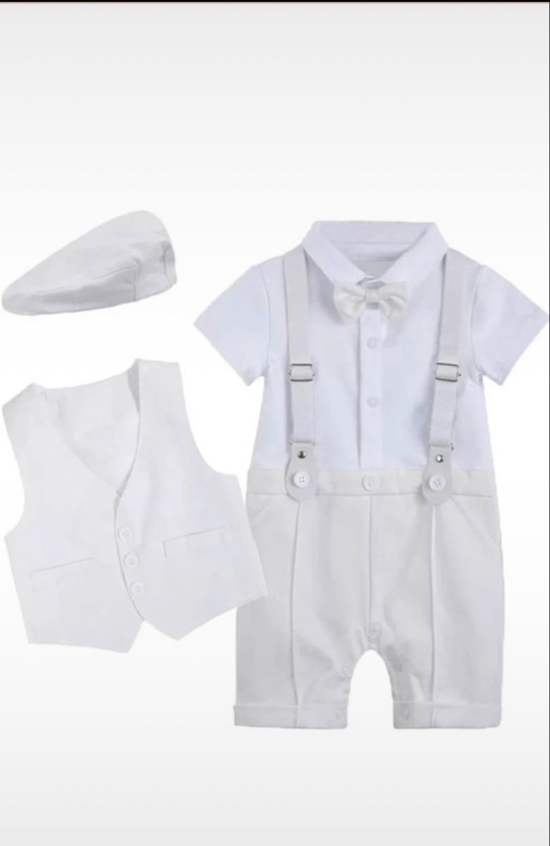 Ensembles: Costume blanc 24mois  – D'occasion à Travers par adr_qyj5