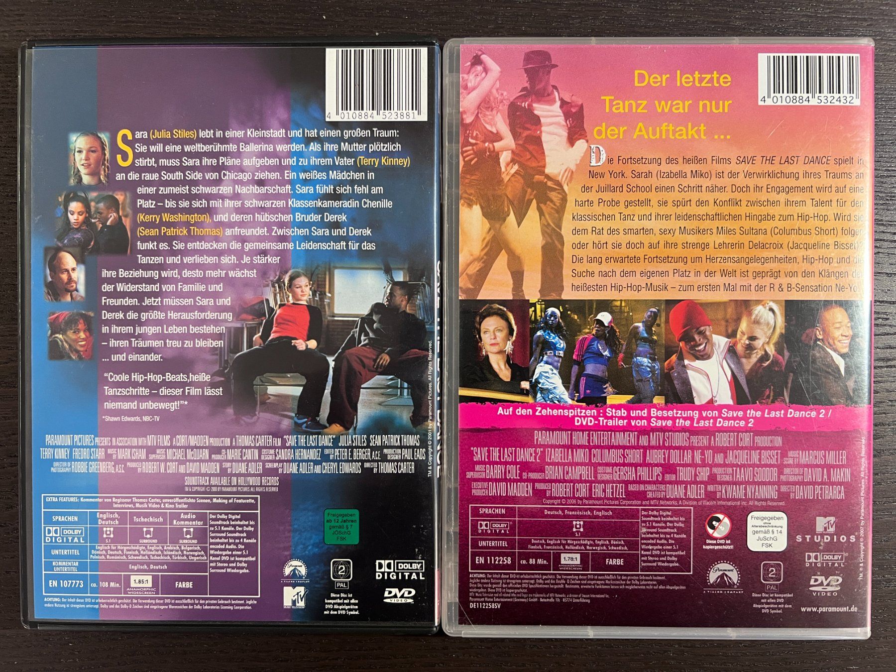 Tutti i DVDs: Save the Last Dance - Teil 1 & 2 – Usato da Zürich venduto da FilmFreunde 1
