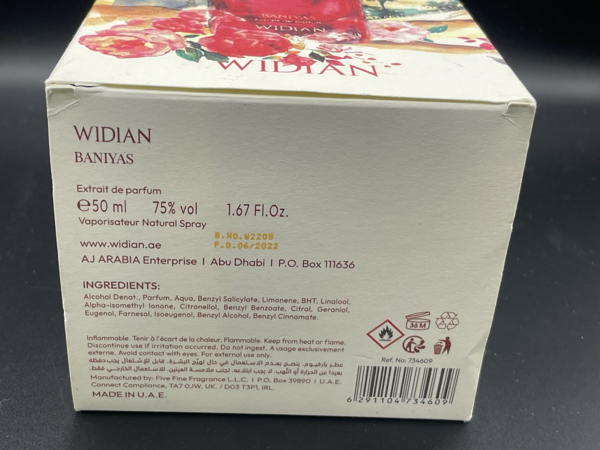 Widian Profumi & Eau de Toilette: Widian - Baniyas – Usato da Frenkendorf venduto da Sakima1 3
