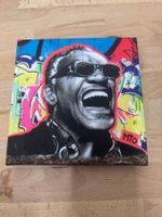 2 x Leinwandbild Ray Charles und The Joker