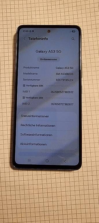 Samsung Handys / Smartphones: Samsung galaxy  a53 5 g 128 gb – Gebraucht aus Zürich von Sigana 4