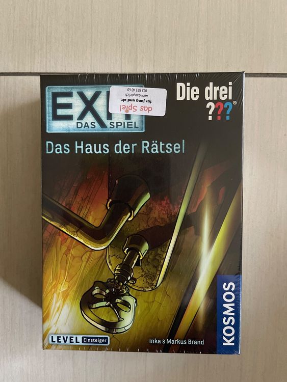 Exit Das Haus der Rätsel Die drei ??? originalverpackt Kaufen