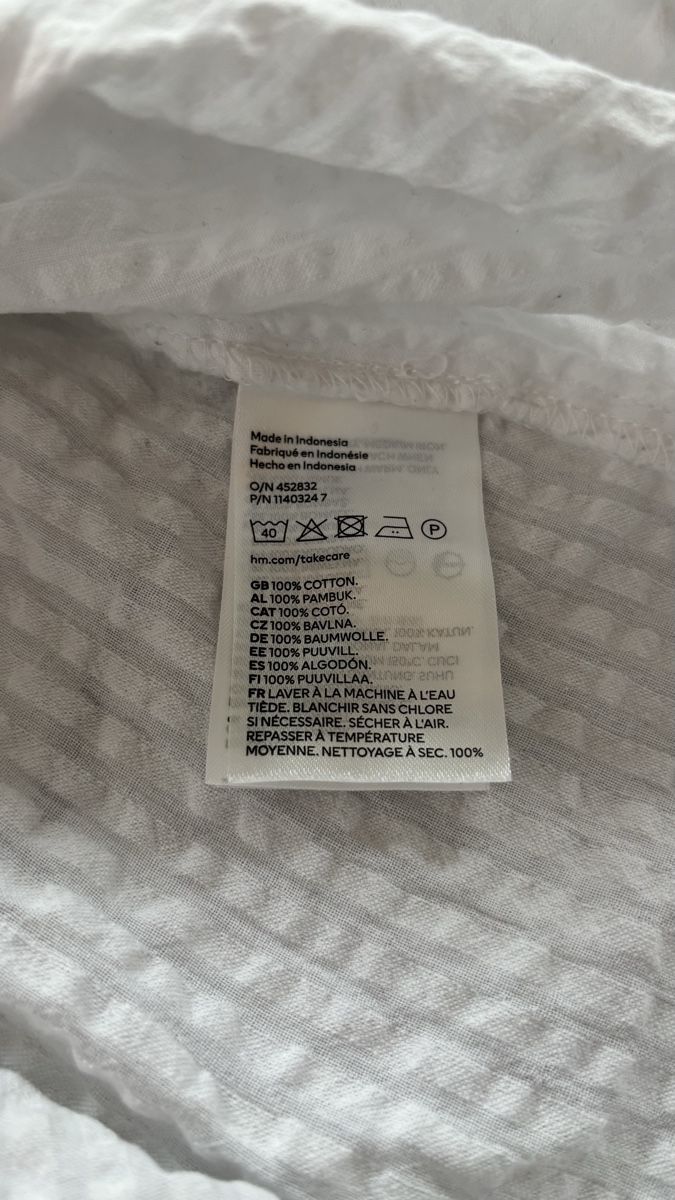 H&M Camicette: Bluse H&M weiss XXS – Usato da Seengen venduto da sa_land 6