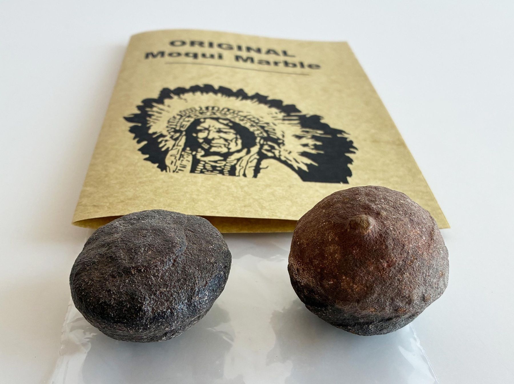 Mineralien & Heilsteine: Echte Moqui Marbles – Gebraucht aus Bäretswil von robsonantik 1