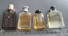 4 Parfüm Flakon Miniature von Aramis und Armani, vintage