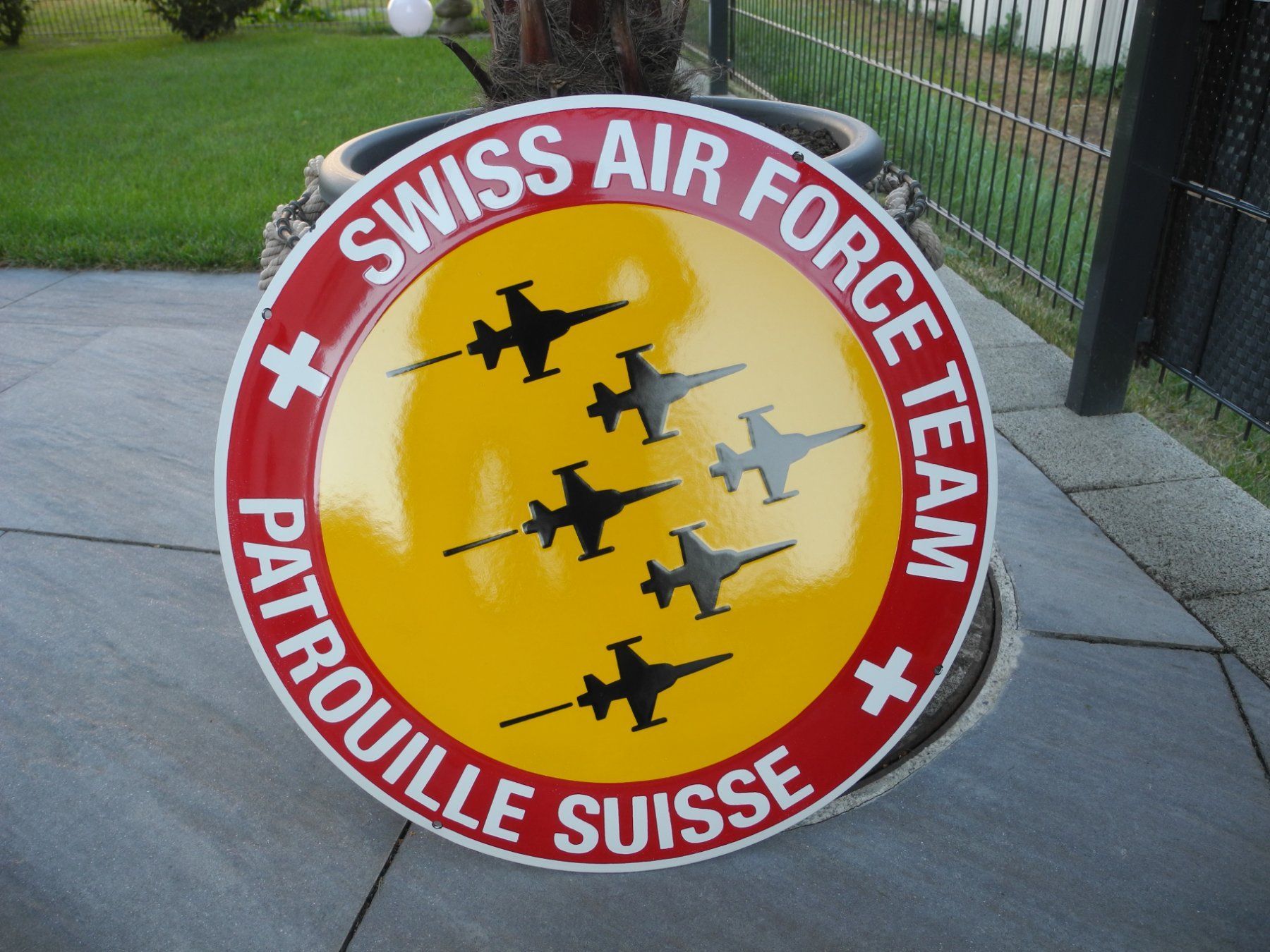 Insegne: PATROUILLE SUISSE EMAILSCHILD – Nuovo (secondo la descrizione) da Reinach AG venduto da Huckleberrysix 4