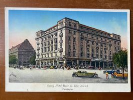 AK Savoy Hotel Baur en Ville Zürich