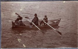 Privatfoto, Unikat - Rudern, Ruderboot, 1926