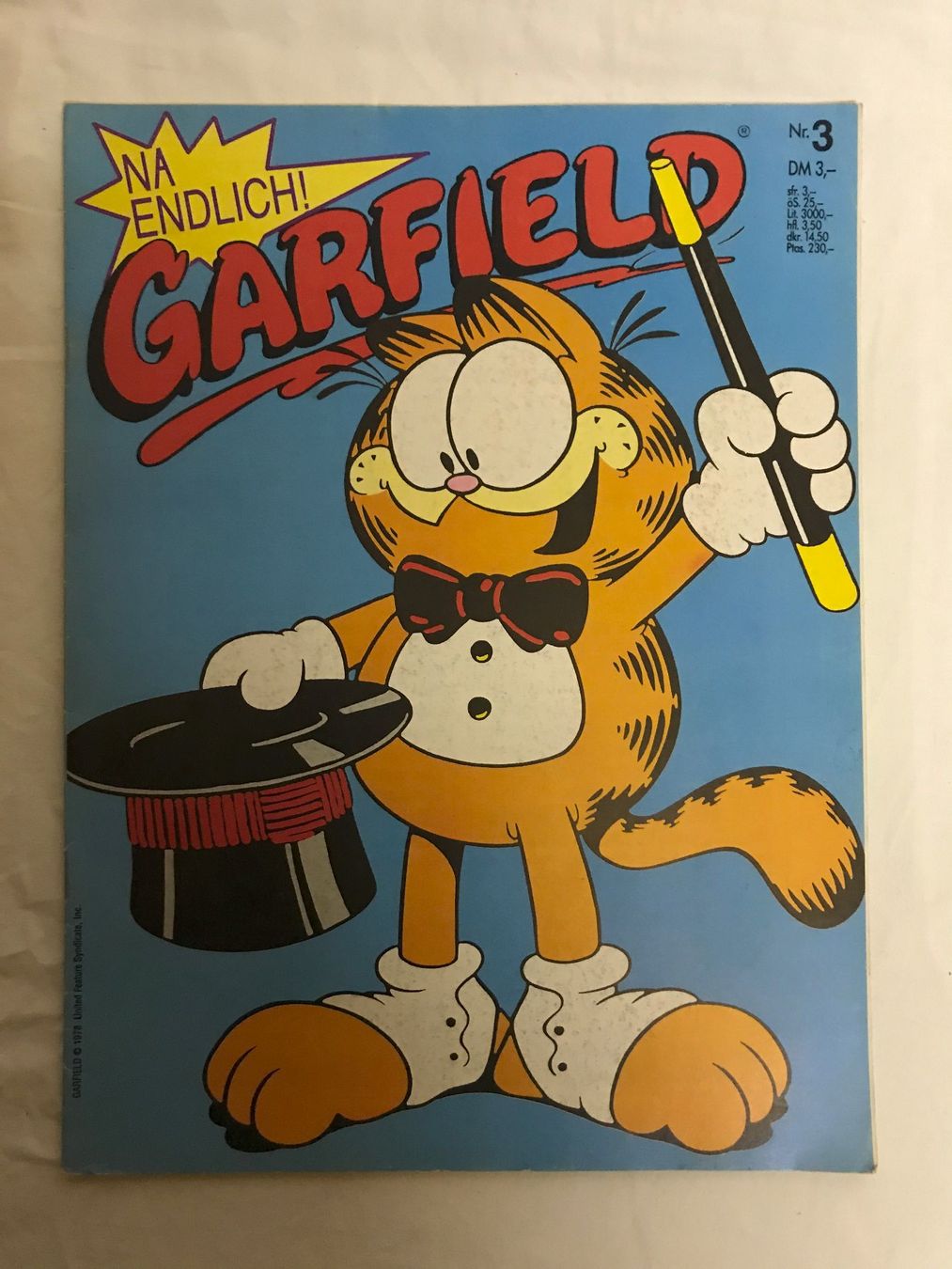 BD: Garfield Comics Nr. 2, 3, 8 – D'occasion à Ennenda par ZiskaGL 7